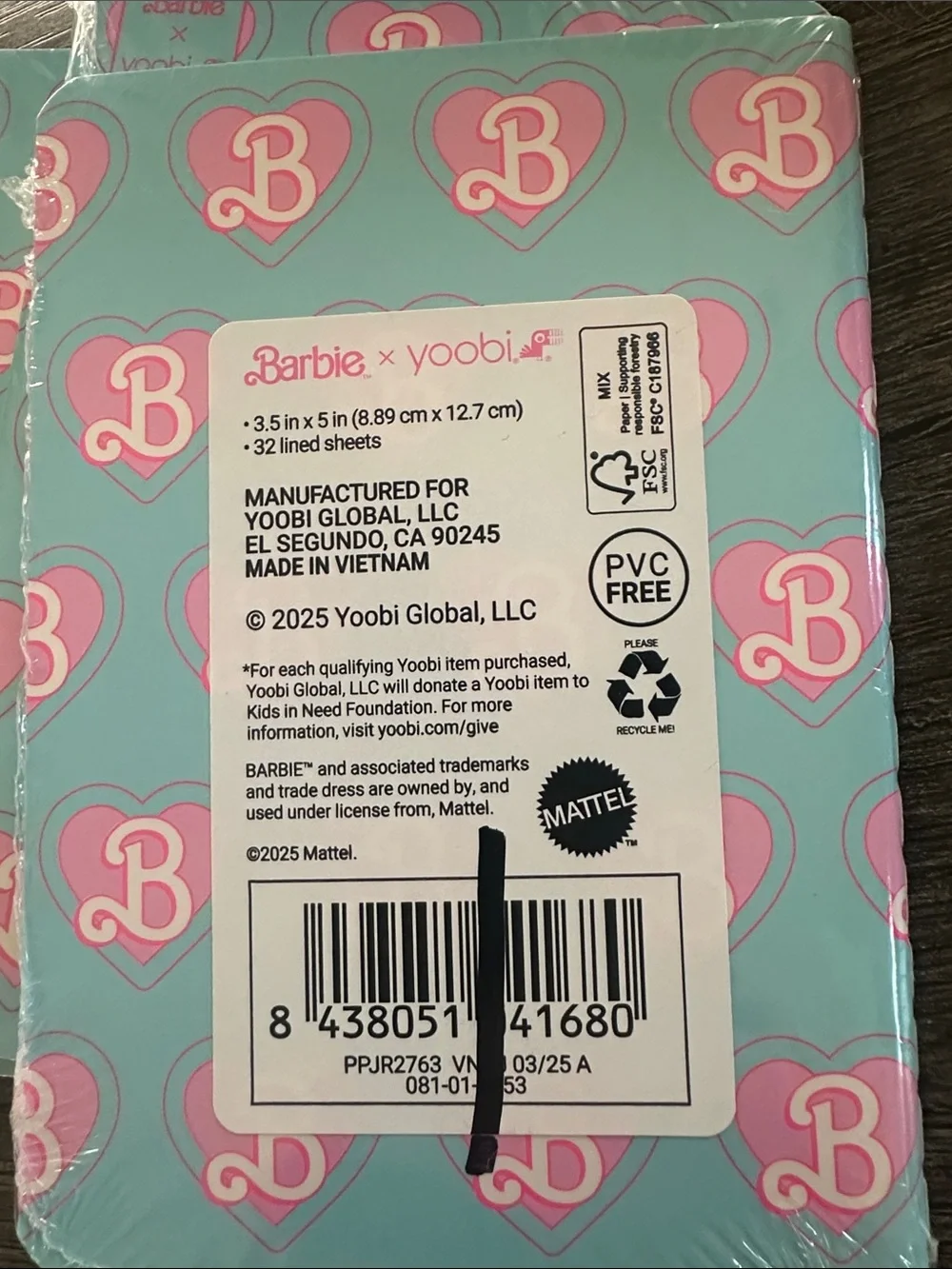 Barbie Mini Journal Lot of 8